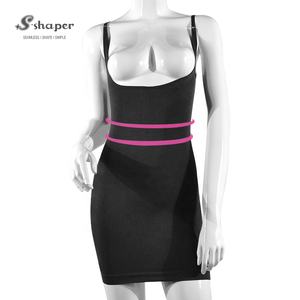 S-SHAPER 오픈 바스트 캐미솔 슬립 원피스 매일 사용 나일론 스판덱스 통기성 플러스 XL 3XL 그림 성인 배 제어 원피스 - Product Image 3