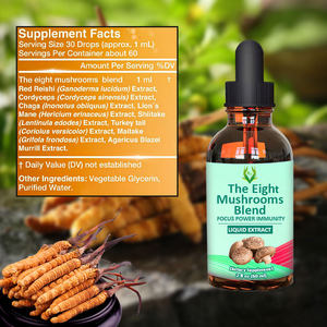 Hot Selling Multi Mushrooms Liquid Drops With Ganoderma Lucidum Extract Suitable for Adults Support Immune System Liquid Drinks - Product Image 2