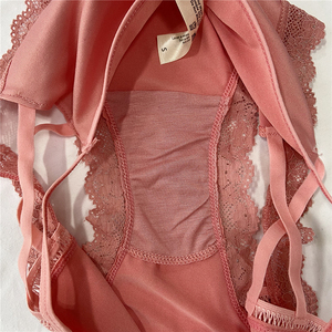 กางเกงชั้นในลูกไม้สำหรับเด็กสาวขายส่งปี 2020 กางเกงชั้นในผู้หญิงแบบจีสตริง - Product Image 3