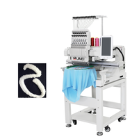 Numérique 9 12 15 aiguilles multi usage cap hat machine à coudre plate machines à broder à tête unique avec prix