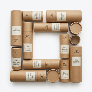Custom Kraft Paper Tube Packaging Cylinder Box for <b>Dropper</b> <b>Bottle</b> Essential Oil Cosmetic Packaging Tube OEM Wholesale - Product Image 6