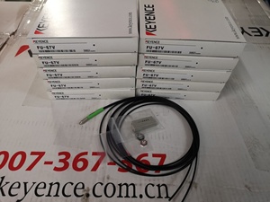 หน่วยไฟเบอร์ออปติกเซ็นเซอร์ปรับเทียบด้วยมือของ Keyence <span class=keywords><strong>FU</strong></span>-<span class=keywords><strong>67V</strong></span> สะท้อนแสงของแท้ใหม่ - Product Image 2