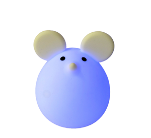 Nuevo Producto: Linda Lámpara Nocturna LED de Silicona con Forma de Ratón para Bebés - Product Image 1