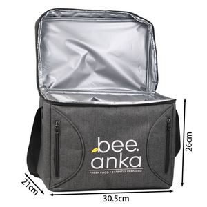 Bolsa Térmica para Almuerzo, Impermeable, con Logotipo Personalizado, de Tela Oxford, para Picnic, Entrega de Comida para Adultos, Venta al Por Mayor - Product Image 2