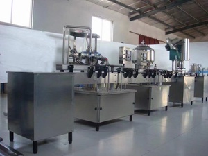<span class=keywords><strong>Machine</strong></span> de capsulage remplissante de lavage de petite bouteille <span class=keywords><strong>liquide</strong></span> de petite capacité complètement automatique - Product Image 4