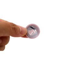 Moins cher 13.56MHz NFC autocollant impression personnalisée médias sociaux étanche NFC étiquette incrustation PVC RFID étiquette