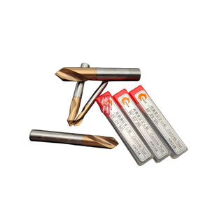 90 <strong>Degree</strong> Carbide AlTin Coated Centering <strong>Chamfer</strong> Drill CNC Milling Machine Tool OEM/ODM - Product Image 2