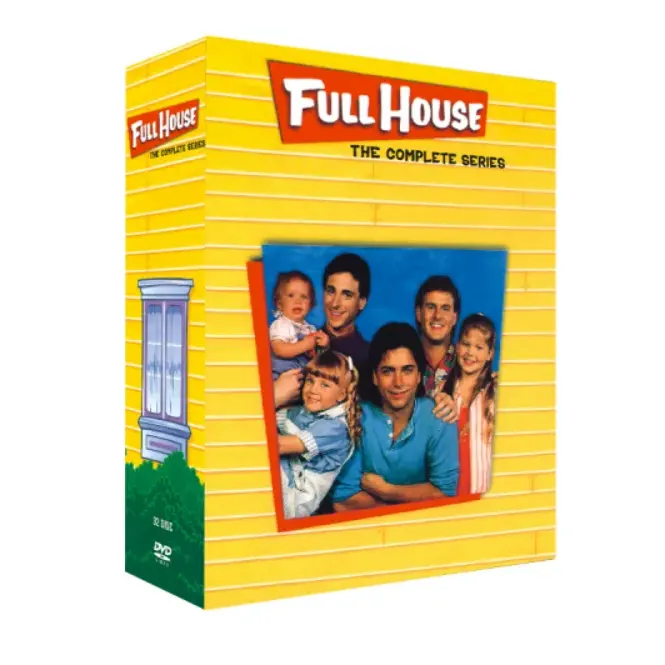 Ücretsiz kargo shopify DVD filmleri TV show filmler üretici fabrika kaynağı Full House 32dvd disk
