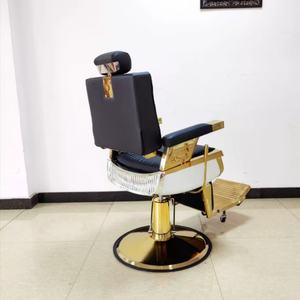 Salon Black High Quality Luxury Furniture <b>Barber</b> <b>Chair</b> Color Optional Comfortable Stainless Base for Men's Use for Sale - Product Image 6