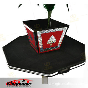 G1066 Vanishing Flower <b>Table</b>, Kingmagic Magic Toy Factory Direct Sales, Flower Magic - Product Image 2