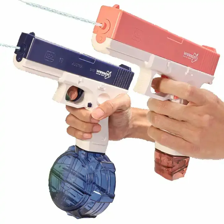 מכירה לוהטת חשמלי אוטומטי מים אקדח צעצועי ילדים חוף חיצוני צעצוע כוח Blaster מים אקדח קיץ בריכת Splash ירי צעצוע