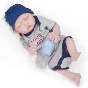 Muñeca Reborn de Silicona Hecha a Mano de 45 cm, Recién Nacido, 8 Pulgadas, Silicona Suave, Vinilo, Muñecas Reborn Baratas en Venta, Bebé Boneca Reborn de Silicona - Product Image 4