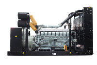 AOSIF-generador diésel AM1375, 1000kw, 1250kva, SME, 3 fases, 400v, generador de energía de planta eléctrica con mitsubishi S12R-PTA-C