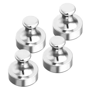 Heavy Duty Powerful Magnetic Push Pins Magnet Manufacture Office Pin Magnet For Kitchen Office School