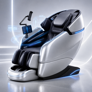 Silla de Masaje Portátil <span class=keywords><strong>para</strong></span> el Cuidado de la Salud, Multimodo, Eléctrica, con Calor, Música Relajante, Gravedad Cero, Reclinable - Product Image 1