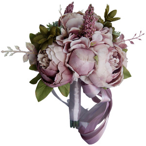 <span class=keywords><strong>Bouquet</strong></span> <span class=keywords><strong>de</strong></span> <span class=keywords><strong>mariée</strong></span> artificiel <span class=keywords><strong>de</strong></span> pivoines et succulentes <span class=keywords><strong>de</strong></span> style européen, thème vintage rose lotus, fournitures <span class=keywords><strong>de</strong></span> célébration <span class=keywords><strong>de</strong></span> mariage, modèle en gros - Product Image 1