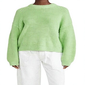 Ensemble de 3 pièces en tricot décontracté pour femmes, design élégant, haute qualité : cardigan, robe, pantalon long, crop top, broderie boutonnée - Product Image 1