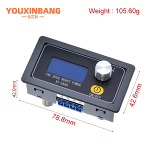 SK80 DC DC Buck Boost Converter CC <span class=keywords><strong>CV</strong></span> 0.6-36V 5A Module d'alimentation Réglable Régulé Laboratoire Alimentation Variable 5V 12V 24V - Product Image 2