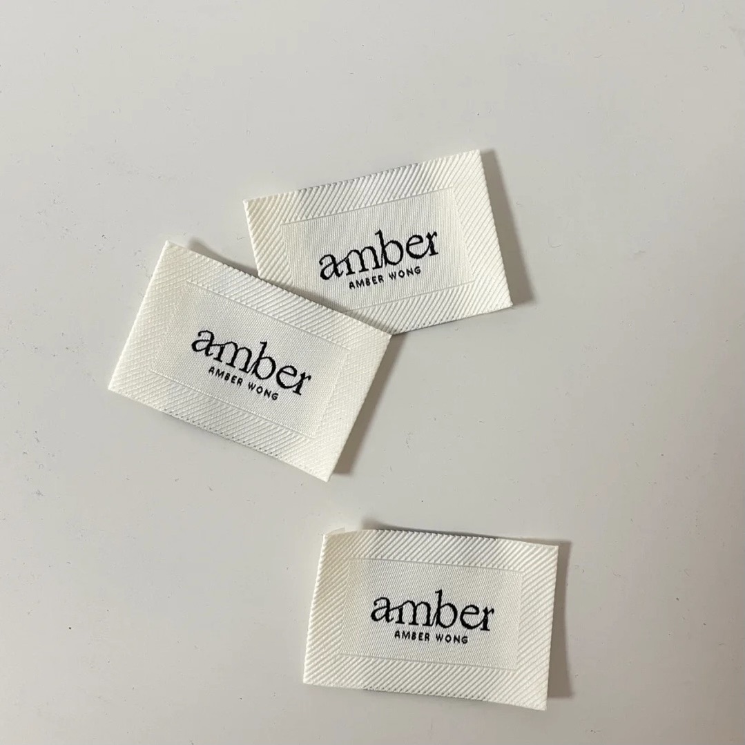 Sew On Clothing Accessories Custom Machine Woven Name Neck ...