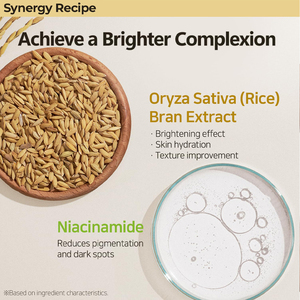 Mascarilla Coreana de niacinamida de arroz con etiqueta privada, limpiador <span class=keywords><strong>facial</strong></span>, Limpieza Profunda, exfoliante, brillo, cuidado de la piel, lavado <span class=keywords><strong>Facial</strong></span> - Product Image 3