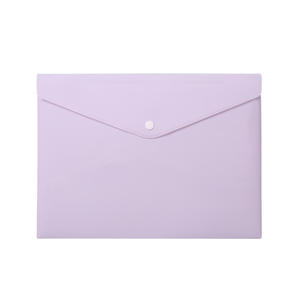 Grande capacità ispessita 18 seta colore <span class=keywords><strong>A4</strong></span> borsa impermeabile ufficio PP File di archiviazione carta di prova trasparente BagA4 cartella - Product Image 5
