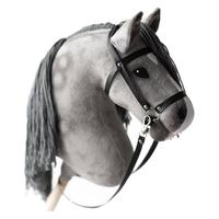Chique personnalisé réaliste détachable bâton passe-temps cheval en peluche fabriqué à la main passe-temps cheval pour enfants tout-petits