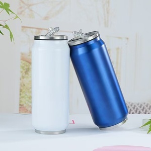 Vaso Térmico de Acero Inoxidable de Doble Pared, Nuevo, para Regalo, Aislamiento al Vacío, Tacto Suave, para Viajes, Cerveza, Refrescos, con Tapa y Pajita - Product Image 5