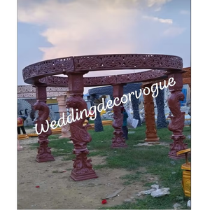 Fibre exclusive mariage Mandap mariage indien Mandap fabricant dernier mariage Mandap à vendre - Product Image 5