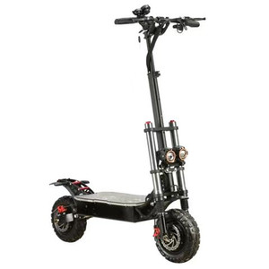 Scooter électrique de haute qualité 11 pouces en gros 1200W double moteur pliant 48V El Scooter pour adulte - Product Image 2