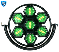 Lampe LED rétro extérieure IP65 350W RGB 3-en-1 DMX512 RDM Mini Effet de Scène Vintage pour Festival Concert Événement
