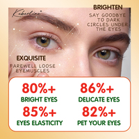 Vente en gros de masques pour les yeux en hydrogel au collagène et à l'or 24 carats, patchs magiques en cristal de glace pour hydrater et réduire les gonflements