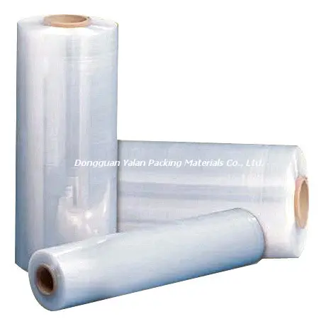 Transparante stretch film jumbobroodje, 50 micron polyethyleen jumbo stretch wrapping film