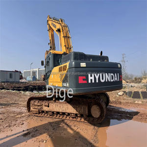 Excavadora hidráulica Hyundai 350 utilizada con motor robusto original y caja de cambios confiable de gran potencia y componentes de núcleo de bomba - Product Image 6