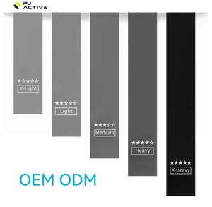 PINJIAN Venta caliente Gradiente Gris Negro Ejercicio Core Sliders Discos deslizantes <span class=keywords><strong>Banda</strong></span> de resistencia elástica Bandas de cadera Bandas de yoga - Product Image 2