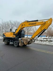 Excavatrice Hyundai sur roues d'occasion 210w-9 210w-7 210wvs 140w 145w en provenance de Corée – Composants essentiels : pompe et moteur – En promotion ! - Product Image 2