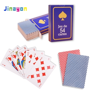 Venta al por mayor de Poker de impresión en Color jugando <span class=keywords><strong>a</strong></span> las cartas de juego de entretenimiento de <span class=keywords><strong>la</strong></span> tarjeta - Product Image 3