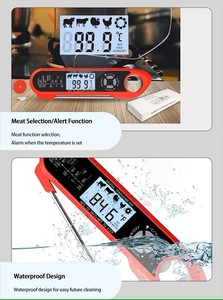 Réponse rapide 2 en 1 thermomètre <span class=keywords><strong>de</strong></span> barbecue alimentaire <span class=keywords><strong>liquide</strong></span> <span class=keywords><strong>de</strong></span> viande étanche numérique <span class=keywords><strong>pour</strong></span> la <span class=keywords><strong>cuisson</strong></span> du gril <span class=keywords><strong>de</strong></span> barbecue avec rétro-éclairage - Product Image 6