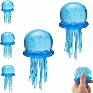 Jouets de plage en caoutchouc en forme de pieuvre pour l'extérieur, interactifs parent-enfant, jouets de simulation à pincer - Product Image 5