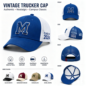 Nueva Gorra Trucker Deportiva de Algodón con Visera Curva y Malla Empalmada, Gorra de Béisbol Tipo Pico de Pato para Protección Solar - Product Image 1