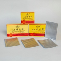 Aiguilles d'acupuncture à poignée en cuivre 100PCS sans tube de guidage à usage unique