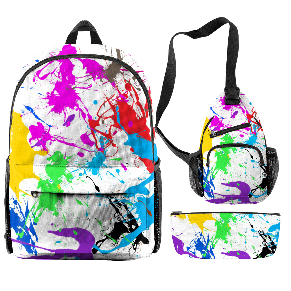 3 в 1, школьный рюкзак для мальчиков и девочек