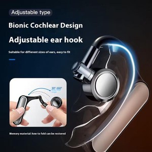 VSIDEA V36 Auriculares con gancho para la oreja, compatibles con Bluetooth, para negocios, con un solo auricular, compatibles con 2 <span class=keywords><strong>dispositivos</strong></span>, color negro - Product Image 4