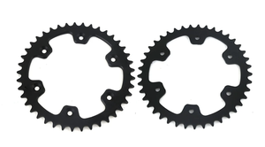 Usine 520 chaîne <span class=keywords><strong>moto</strong></span> pièces <span class=keywords><strong>cf</strong></span> <span class=keywords><strong>moto</strong></span> 450 sr pignon arrière aluminium 7075 41T SR450 CF450SR <span class=keywords><strong>CF400</strong></span>-6 2023-2024 - Product Image 4