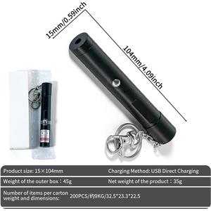 Xách tay USB màu xanh lá cây con trỏ laser bút plug-and-play thiết kế, kích thước nhỏ gọn, khả năng hiển thị cao, lý tưởng cho giảng dạy và kinh doanh sử dụng - Product Image 5