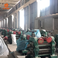 Usine de fabrication d'acier longue portée HTGP : Machine à rouler les barres d'acier laminées à chaud avec moteur 380V pour la production de barres d'armature et de ferraille