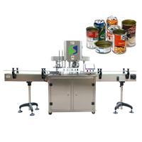 Aluminum Tin Cans Sealing Machine, Easy Use Bottles, Jars