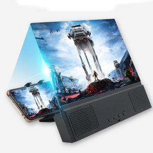 Lente d'Ingrandimento <span class=keywords><strong>per</strong></span> Smartphone, 12 Pollici 3D con Altoparlante Cablato/<span class=keywords><strong>Ingranditore</strong></span> <span class=keywords><strong>per</strong></span> Schermi di Telefoni Cellulari - Product Image 2