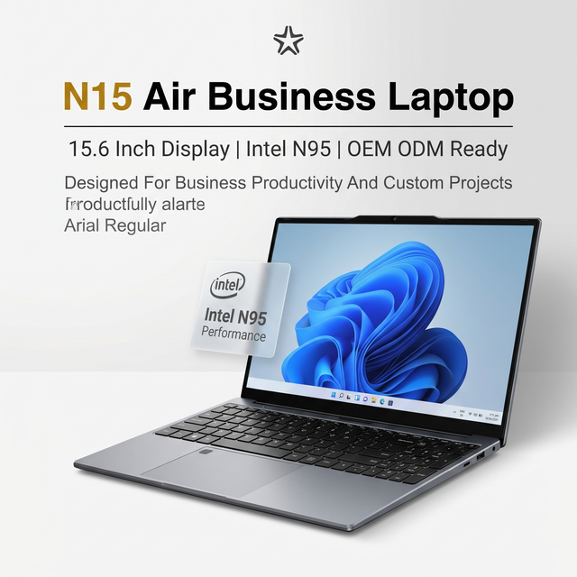 Yifang 156 Inch Commercial Laptop Office Notebook Portable Business Computer FHD Screen OEM Factory Export Vendor Student Laptop
