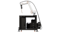 Robot Pengelasan Kolaboratif Otomatis Mesin Pengelasan MIG Sistem Pengelasan Robotik untuk Fabrikasi Logam