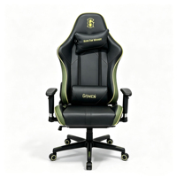 La chaise de jeu ergonomique à dossier haut pour e-sport, avec appui-tête et soutien lombaire, convient à une utilisation à domicile ou au bureau